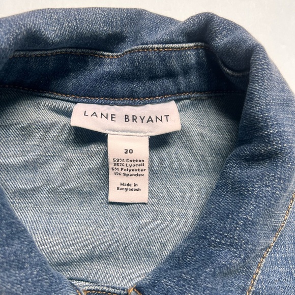 Lane Bryant Blue Jean Jacket Classic Style - Picture 2 of 9